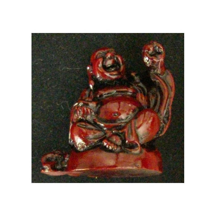 BOUDDHA ASSIS SUR SON SAC