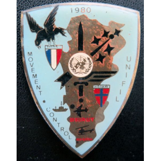 UNIFIL MOVEMENT CONTROL FINUL Liban 1980