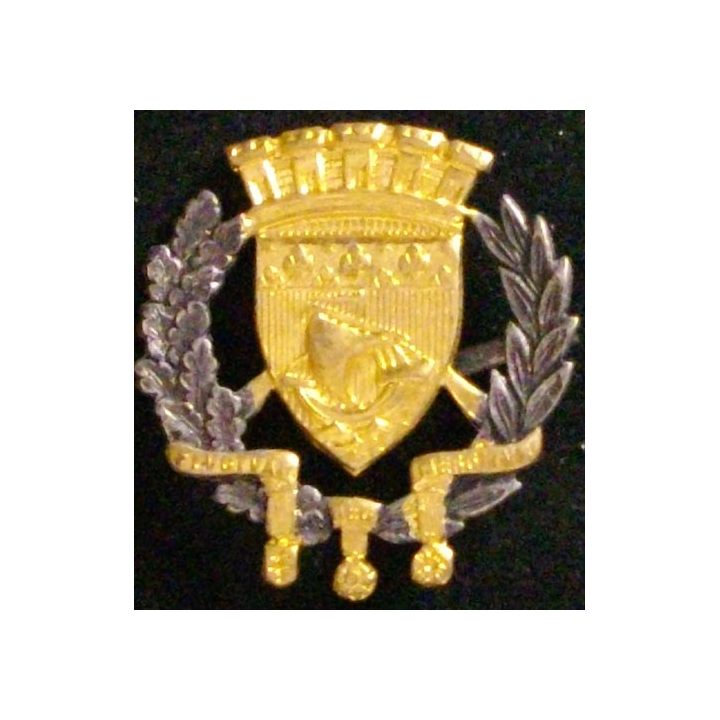 FRANCE : ROSETTE MÉTAL DE LA VILLE DE PARIS
