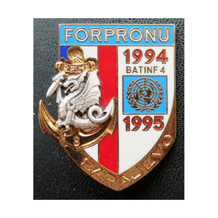 8° RPIMA : 8° RÉGIMENT PARA INFANTERIE MARINE BATINF 4 IFOR 1994/95