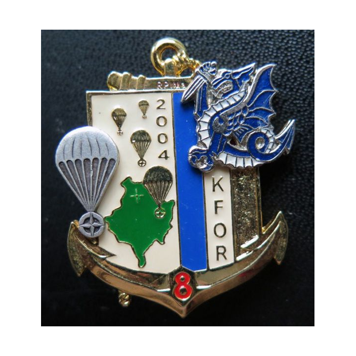 8° RPIMA : 8° Régiment Parachutiste infanterie de Marine KFOR 2004 fabrication Shéli