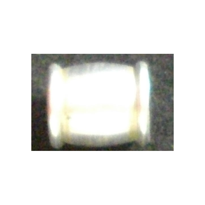 BAGUE DE FOURRAGÈRE EN LAITON ARGENTÉ