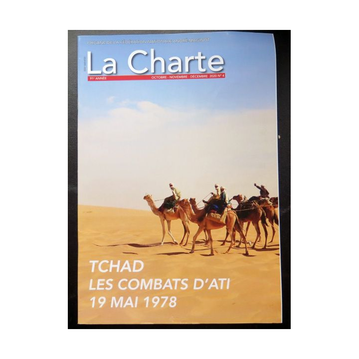 LA CHARTE N°4 2020 Tchad les combats d'Ati 19 mai 1978