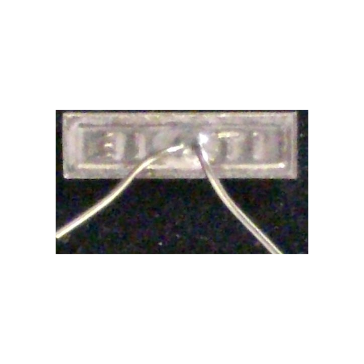 BARRETTE "ITALIE" ARGENTÉE POUR MÉDAILLE MINIATURE