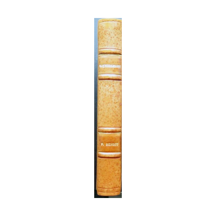Koenigsmark de Pierre Benoit cité des livres 1924 exemplaire n° 1281