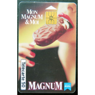 télécarte 50 unités Magnum France télécom
