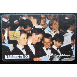 télécarte 50 unités Maitrise Hauts de Seine France télécom