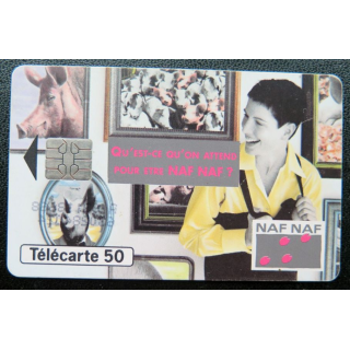 télécarte 50 unités NAF NAF France télécom