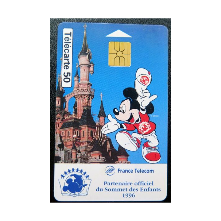 télécarte 50 unités Disneyland France télécom