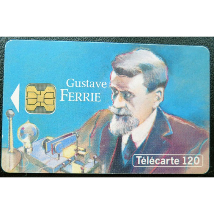 télécarte 120 unités Gustave Ferrié France télécom