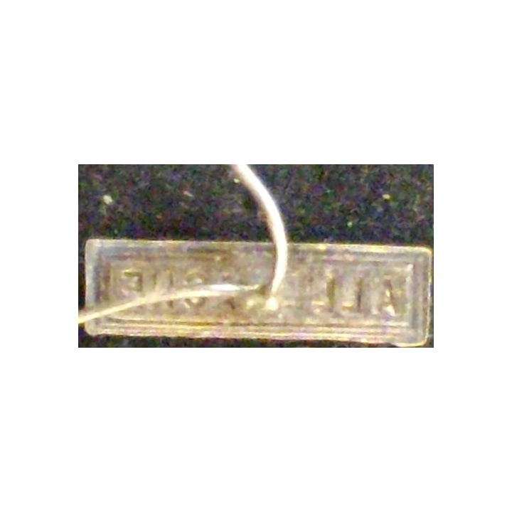 BARRETTE "ALLEMAGNE" ARGENTÉE POUR MÉDAILLE MINIATURE