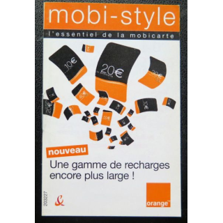 Fiche technique mobi-style orange