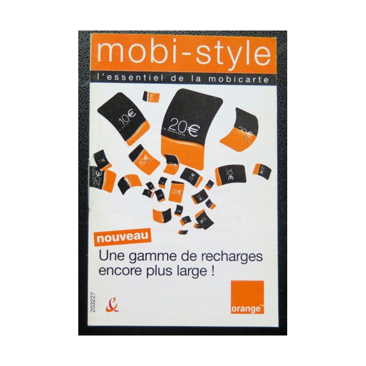 Fiche technique mobi-style orange