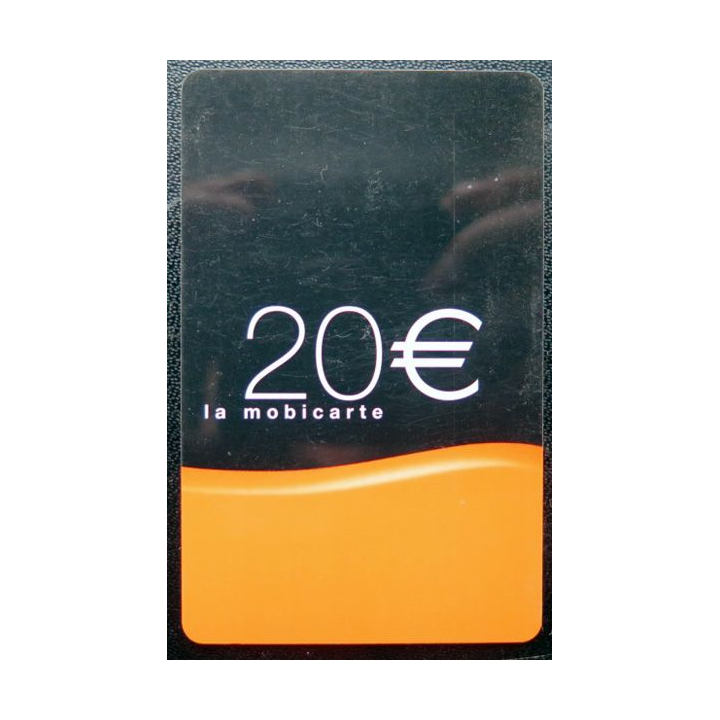 Mobicarte 20 € Orange