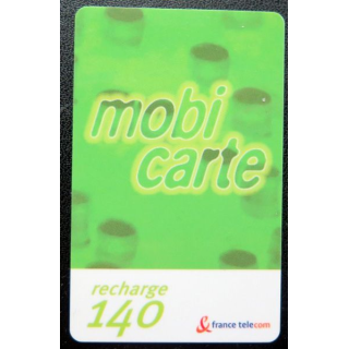 Mobicarte recharge 140 F France Telecom