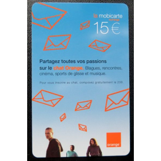 Mobicarte 15 € Partagez toutes vos passions Orange