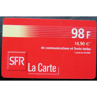 SFR la Carte 98 F