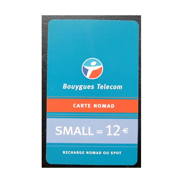 Bouygues Telecom Carte Nomad small 12 €