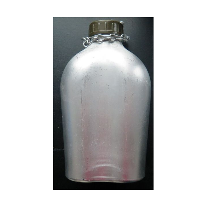Gourde aluminium Bourgeat 1986 militaire française