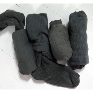 4 Paires de chaussettes vertes épaisses d'occasion taille 42/44