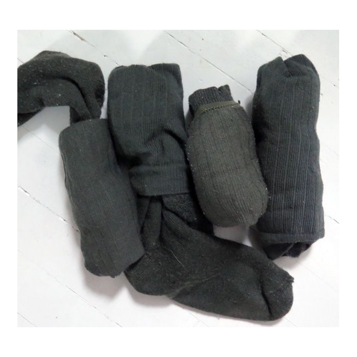 4 Paires de chaussettes vertes épaisses d'occasion taille 42/44