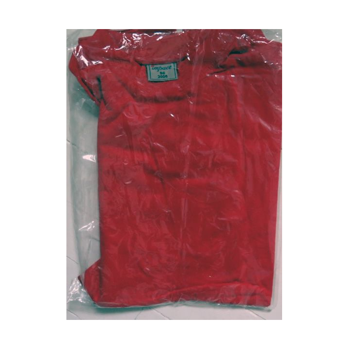 T shirt Maillot de sport militaire rouge neuf Taille 96 Impact 2006