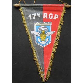 17° RGP fanion régiment du génie parachutiste sapeur suis para demeure