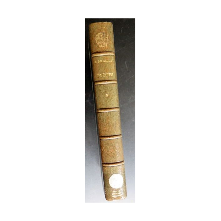 Joachim Du Bellay Poesies Tome II gravures de Deusenry 1954