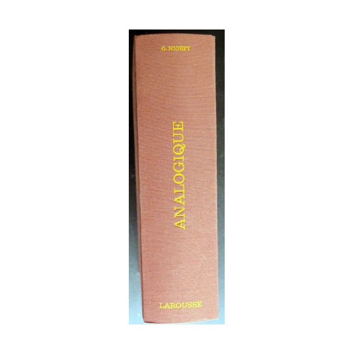 Nouveau dictionnaire analogique Larousse 1979
