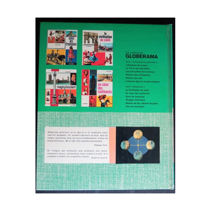 Histoire des Arts de Globerama chez Casterman 1972