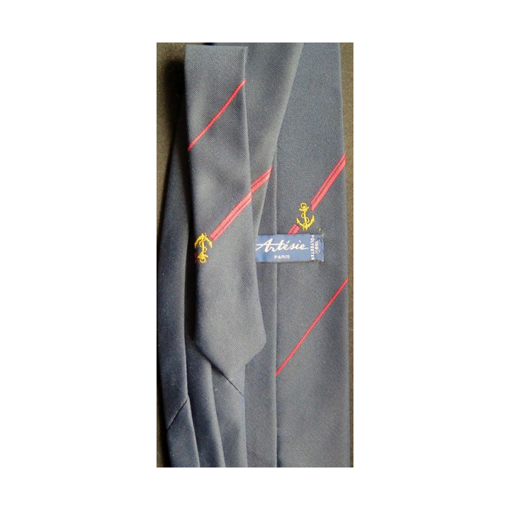Cravate 100 % Polyester des Troupes de Marine Artésie Paris