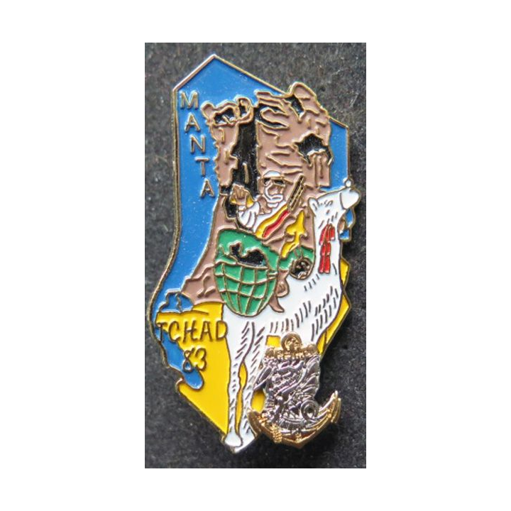 RPIMA Manta Tchad 83 8° régiment parachutiste d'infanterie de marine