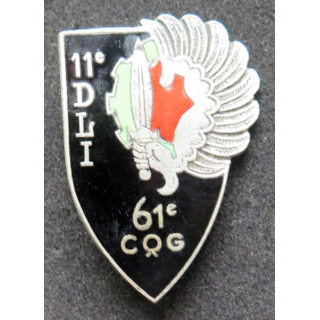 61° CQG 11° DLI 61° Cie de QG 11° Division légère infanterie G. 1827