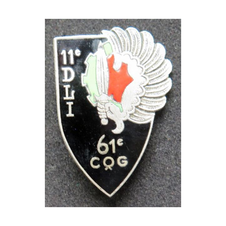 61° CQG 11° DLI 61° Cie de QG 11° Division légère infanterie G. 1827