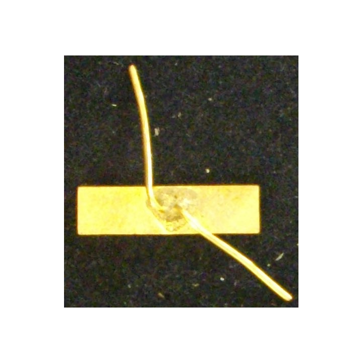 BARRETTE "MAURITANIE" DORÉE POUR MÉDAILLE MINIATURE