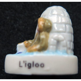 Fève l'igloo céramique
