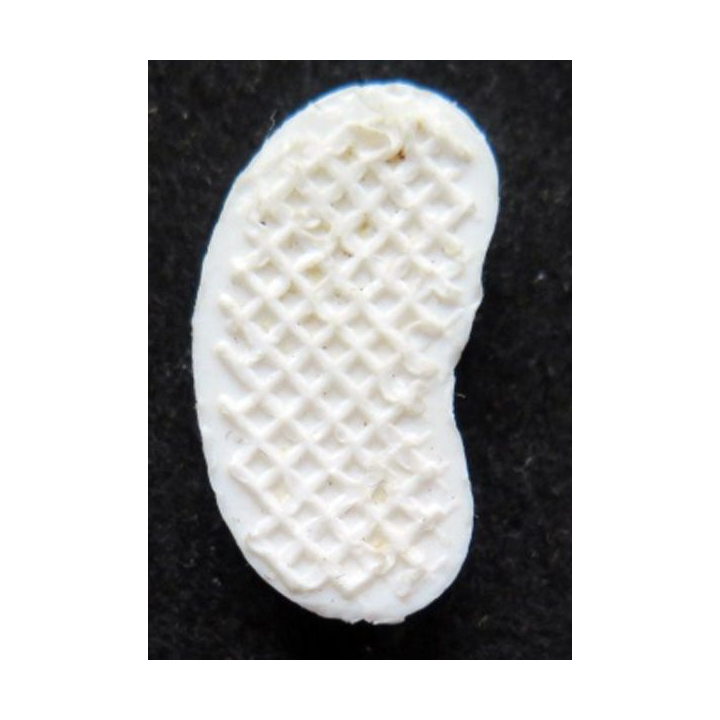Fève bébé forme haricot en plastique
