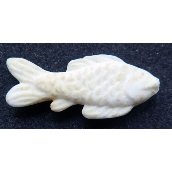 Fève poisson en plastique