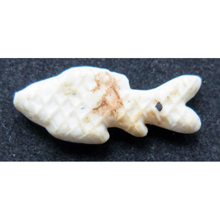 Fève poisson en plastique