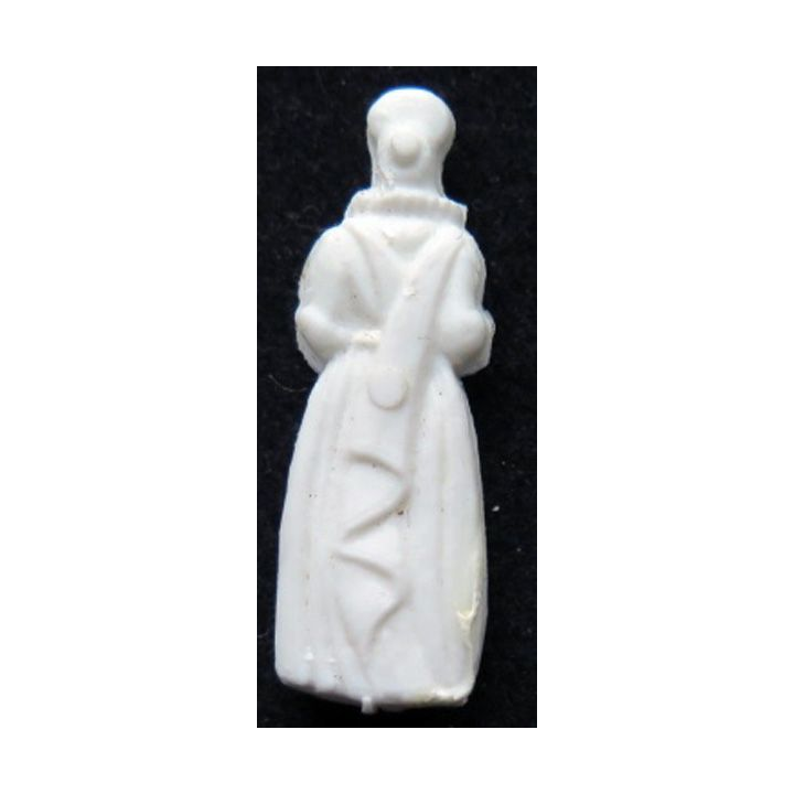 Fève reine en plastique