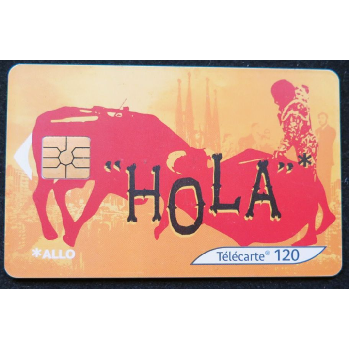 télécarte 120 unités Hola Parlez vous européen ? France télécom