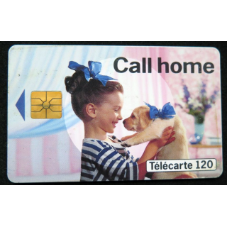 télécarte 120 unités Call Home France télécom