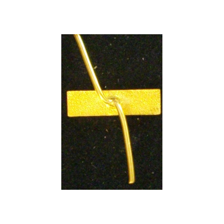 BARRETTE "LIBAN" DORÉE POUR MÉDAILLE MINIATURE