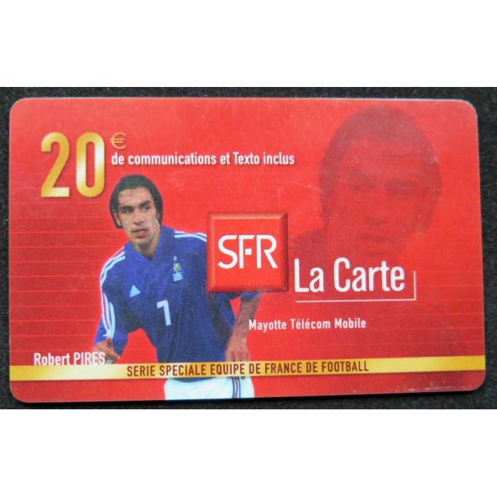 SFR la Carte 20 € série spéciale équipe de France de Football