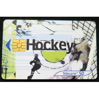 télécarte 50 unités Hockey France télécom
