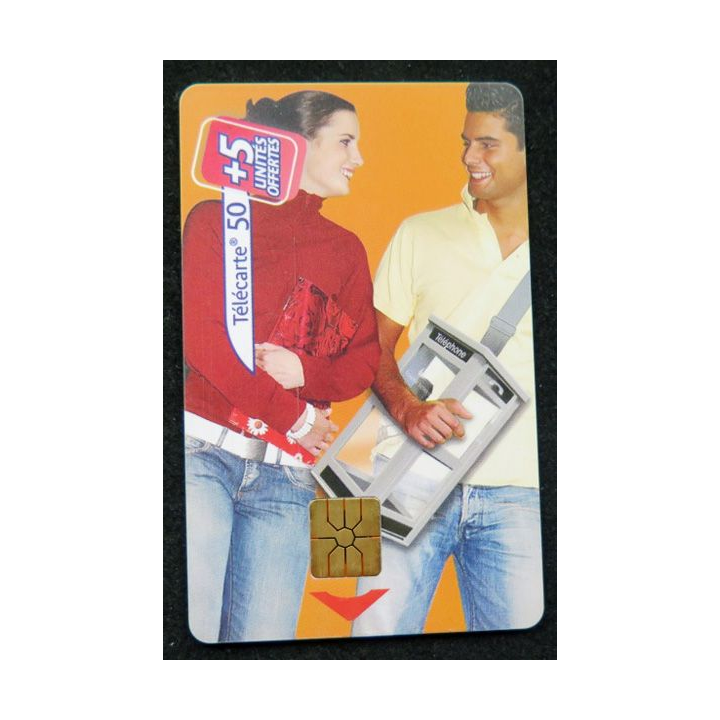 télécarte 50 unités France télécom 150 000 cabines 24h/24h et 7j/7j 