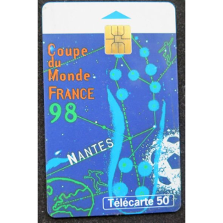 télécarte 50 unités France télécom Coupe du monde France 98