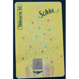 télécarte 50 unités France télécom Pour 1995 Schhh...à volonté