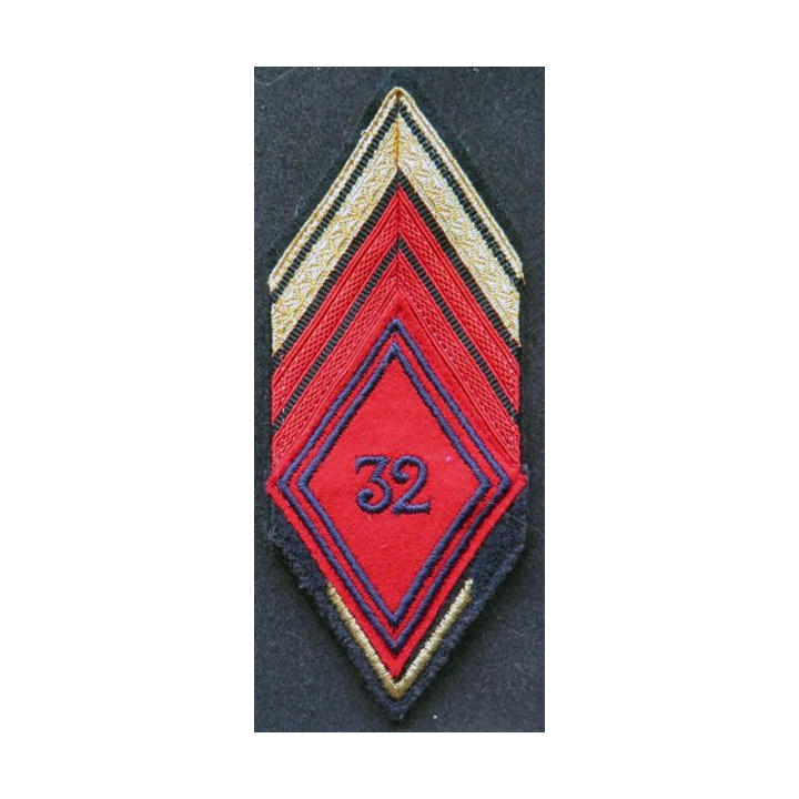 caporal chef engagé 1 barre ancienneté du 32° régiment d'artillerie
