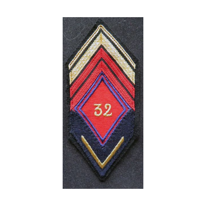 caporal chef engagé 1 barre ancienneté du 32° régiment d'artillerie